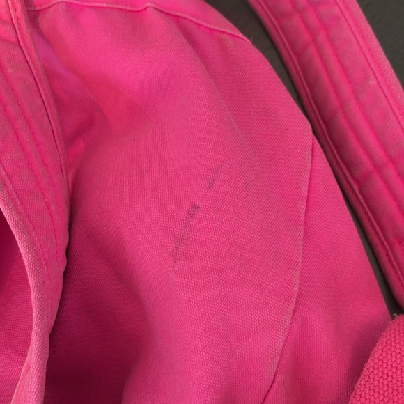 2 ‘Pink’ Victoria’s Secret canvas backpacks - Picture 6 of 11